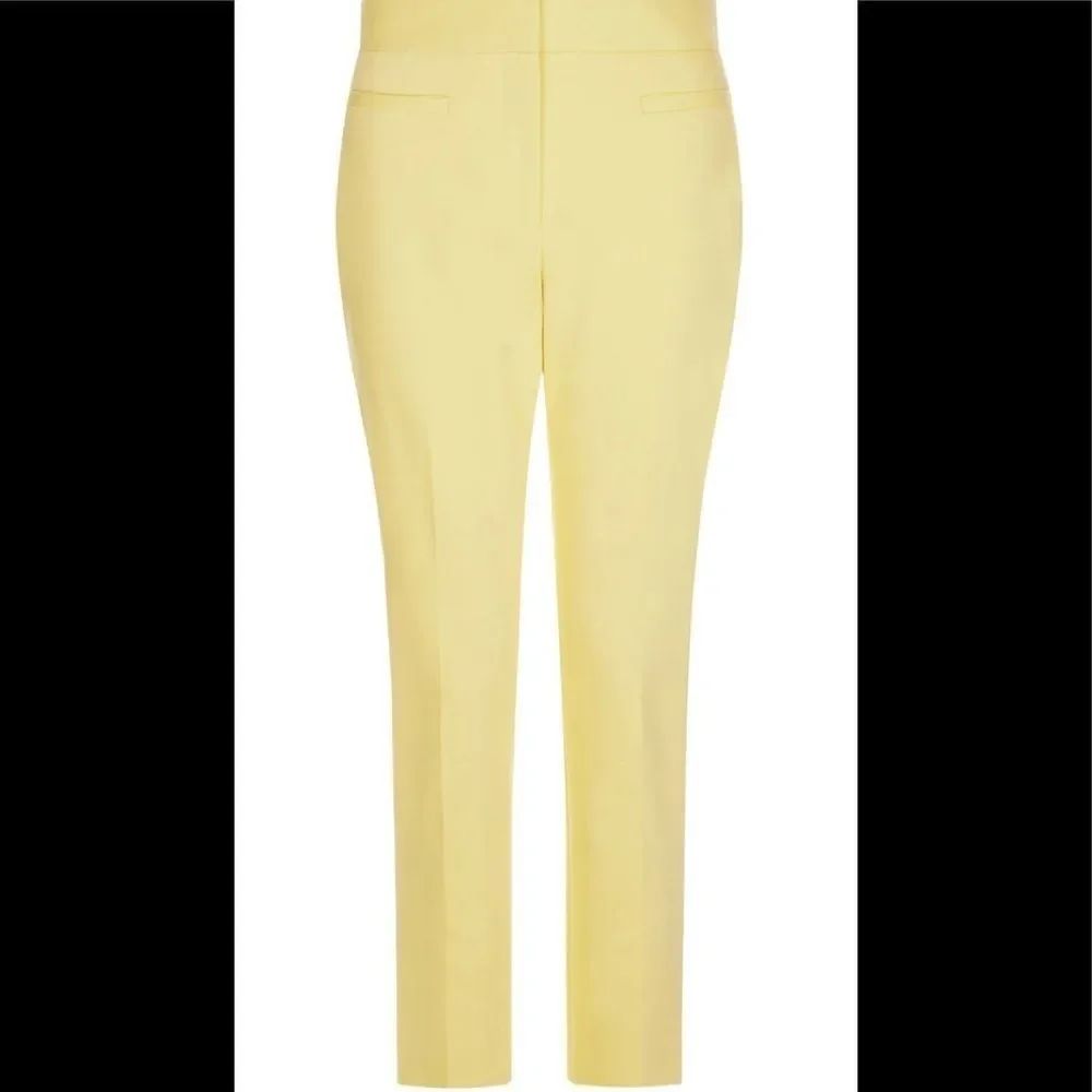 Hobbs Annie Trousers. Yellowankle Length.Nwt — image 2 of 5